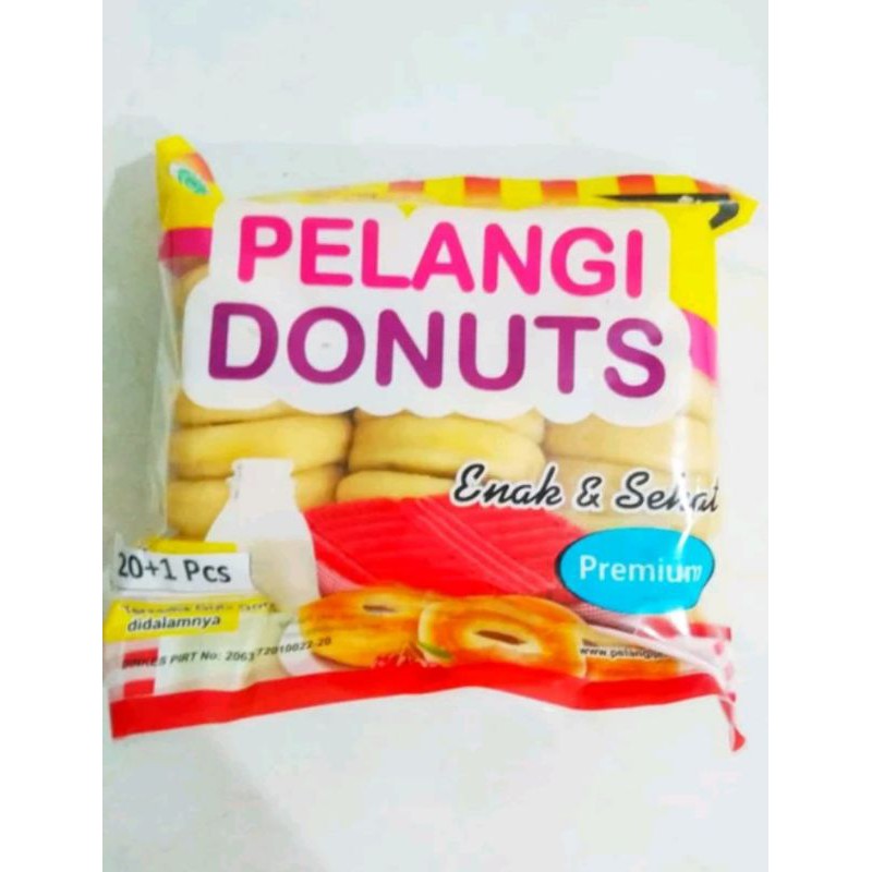 

Donat Kentang Pelangi Isi 21