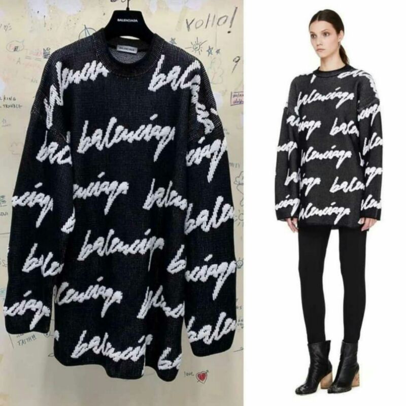 Sweatshirt Knit Balenciaga