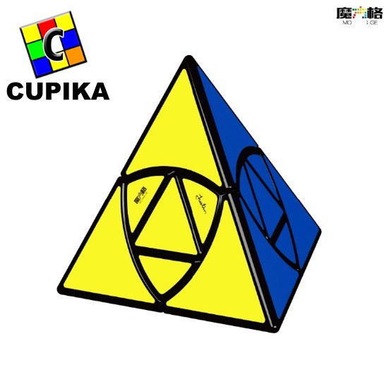 Rubik Pyraminx Qiyi Duomo blackbase Segitiga Dalam termurah