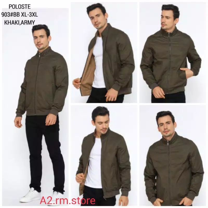 jaket impor bahan kampas bisa d pakai luar dalam