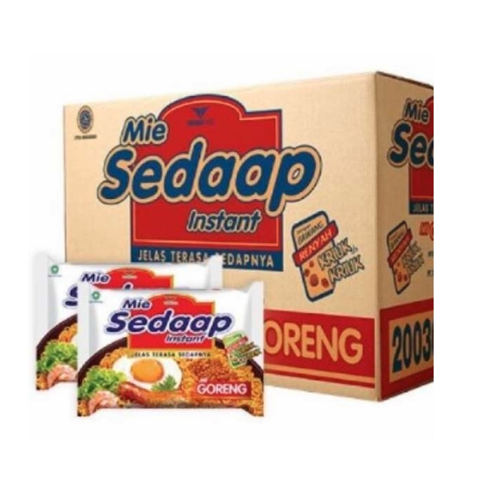 

Mie Sedaap Goreng 90 gram 1 Dus Isi 40 pcs