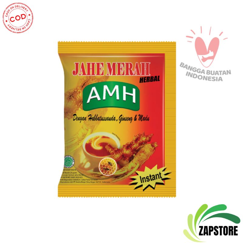 

AMH Jahe Merah Original Asli Habbatussauda Ecer