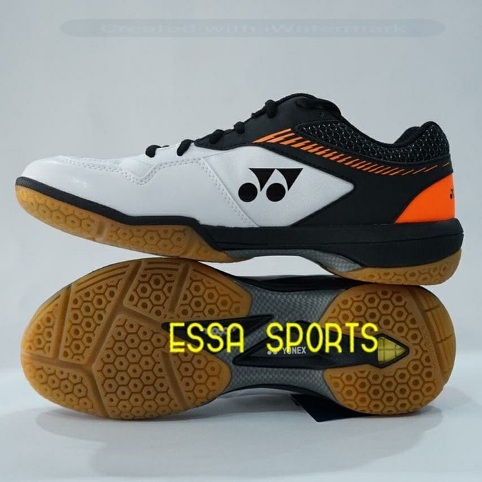 SEPATU YONEX SHB 65Z2 SHB 65ZM2 WHITE ORANGE