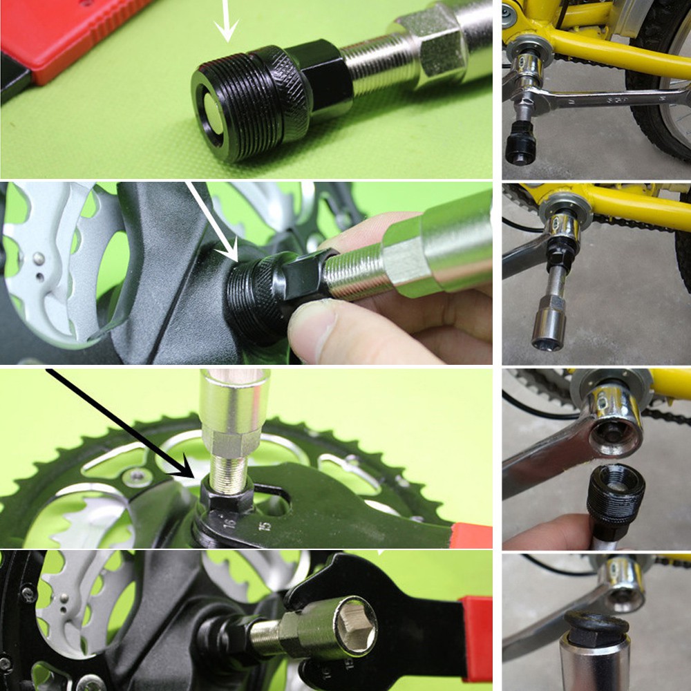 Alat Reparasi Sprocket Dan Bottom Bracket Sepeda Perlengkapan Servis Bicycle Chain Service VXM 3in1