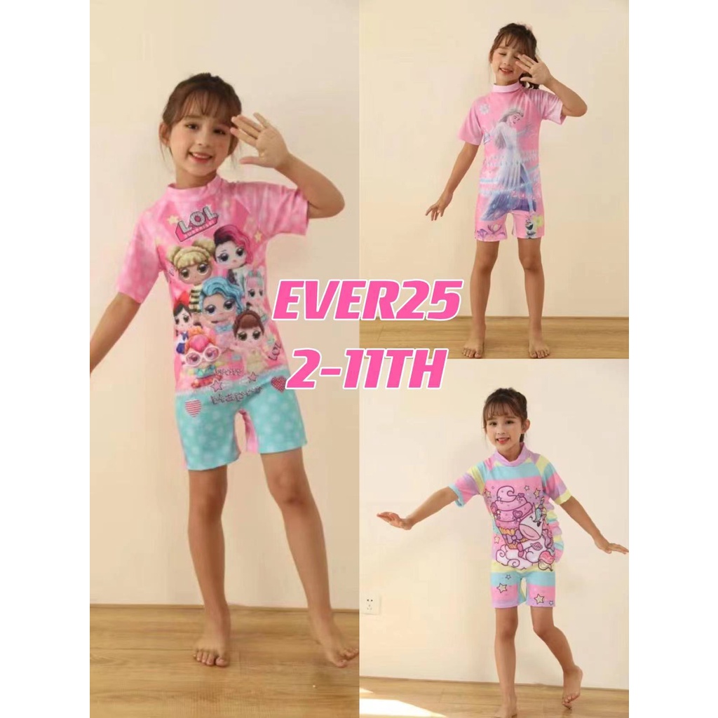 CLEARANCE BAJU RENANG ANAK BAYI CEWEK COWOK KARAKTER ONEPIECE TWOPIECE MURAH UPF50 SPF50 PREMIUM