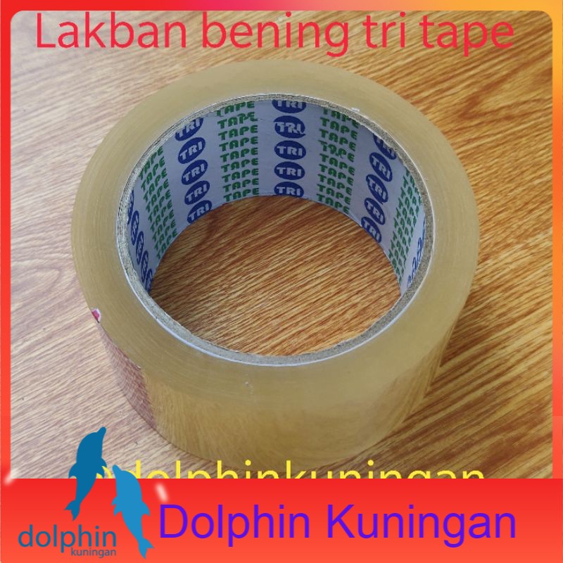 

Lakban Bening TRI TAPE 48mm x 85 yard