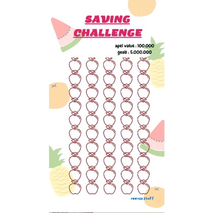 

SAVING CHALLENGE || ISI BINDER A6 SINKING FUND