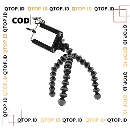 Gorilla Pod + Holder U Universal Flexibel 15CM Tripod Octopus Flexibel Standing Camera [QTOP]