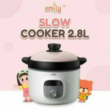 Emily Slow Cooker Claypot 2.8 Liter ESC-33002