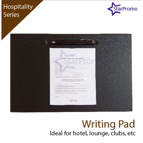 

Writing Sign Pad Hotel Reception Desk with Pen Holder