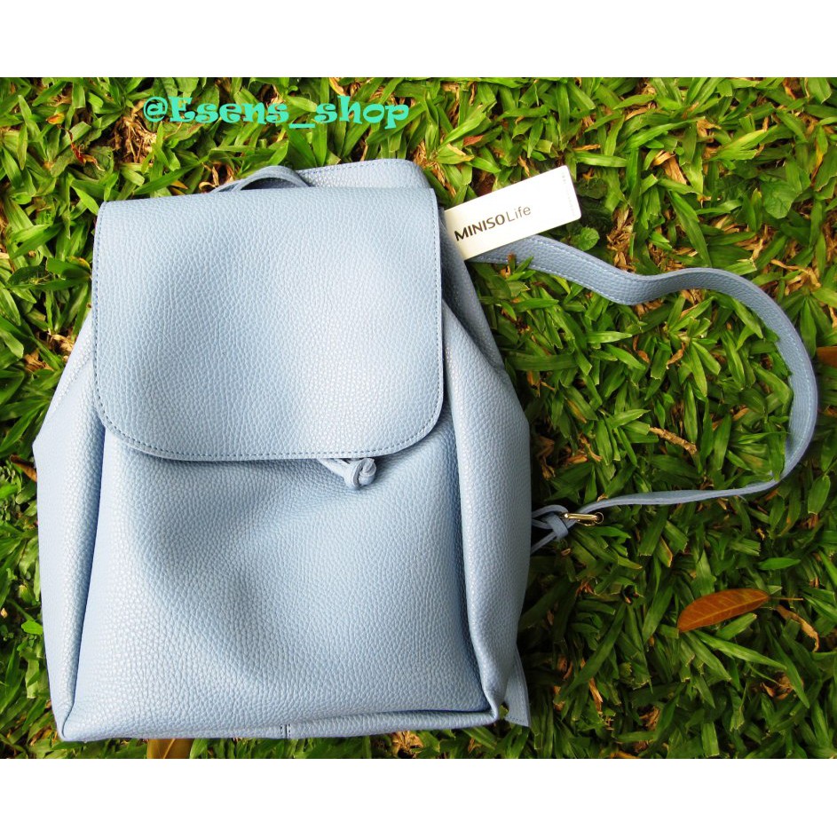 tas backpack/tas foldable/tas travel/miniso original impor