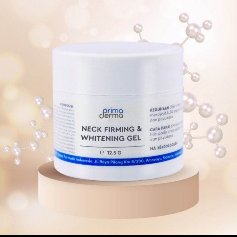 Neck Firming and Whitening Gel Primaderma
