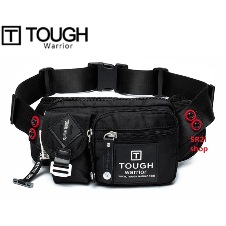 TAS PINGGANG TOUGH WARRIOR 4257 TAS SELEMPANG ORIGINAL TOUGH WARRIOR WAISTBAG SLING BAG