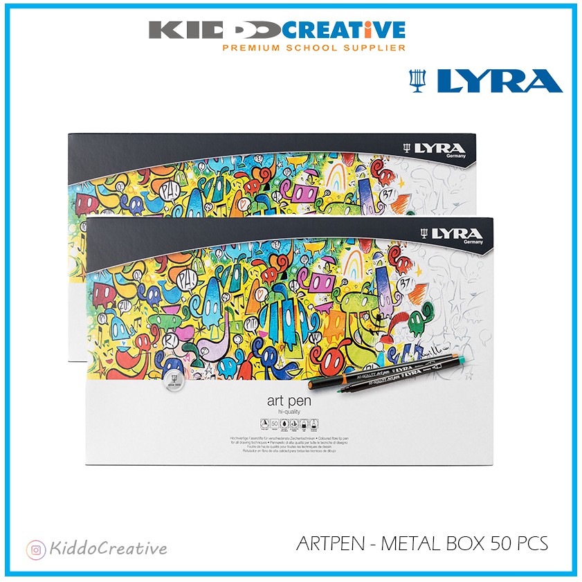 

LYRA ARTPEN METAL BOX 50 PCS