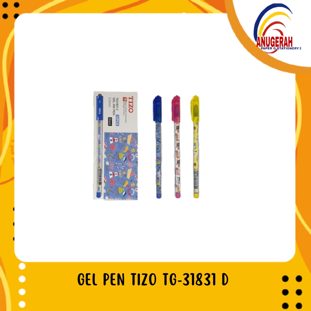 

BOLPOIN GEL PEN TIZO TG-31831-D