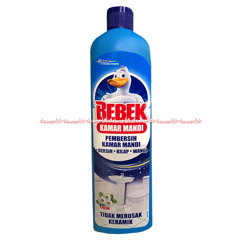 Bebek Kamar Mandi Pembersih Kamar Mandi 500ml Biru fresh Lemon Fruitopia Lemon Bebek Botol