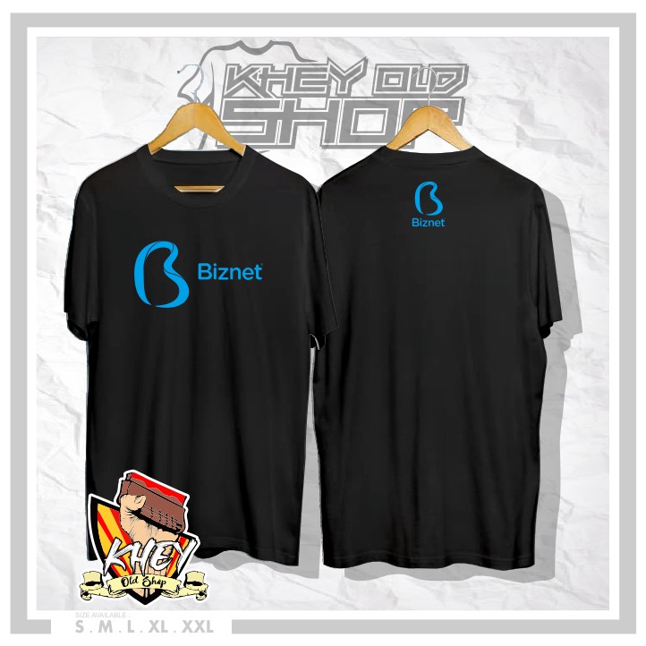 Kaos Baju BIZNET LOGO Kaos Perusahaan Terlaris Termurah - KHEY OLD SHOP