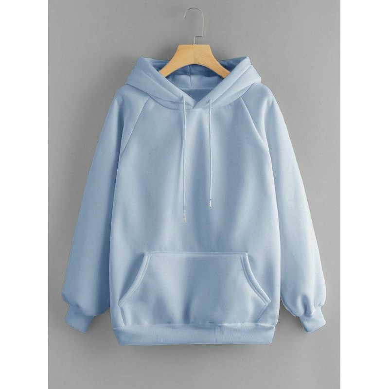baby blue hoodie