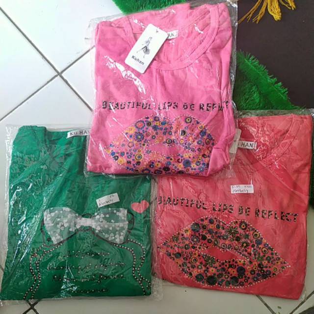 Baju kuhan kaos import murah