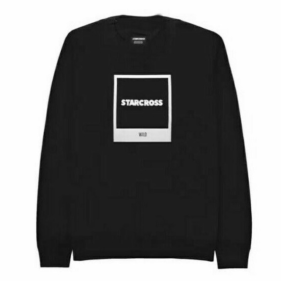 STARCROSS CREWNECK SWEATER BLACK BOX(CN01)