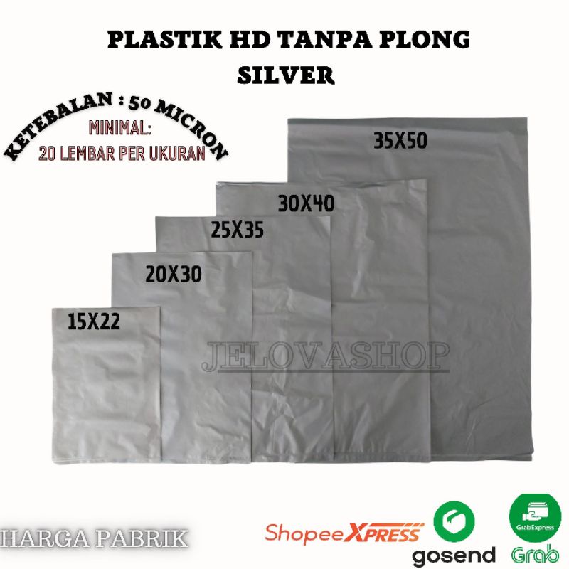 Jual Plastik Packingplastik Hd Packing Tebal 50 Micron Eceran Shopee Indonesia 4135
