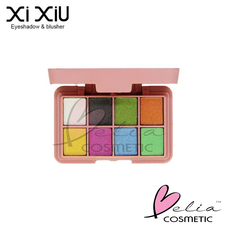 ❤ BELIA ❤ Xi Xiu 2 in 1 Eyeshadow &amp; Blushon | 8 Colors Eye Shadow &amp; 2 Colors Blush On | XIXIU