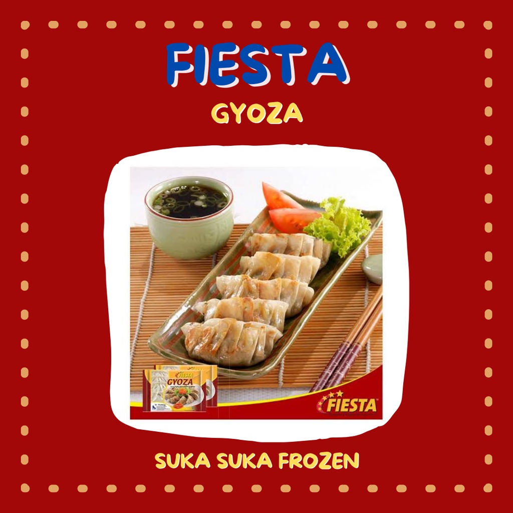 

Fiesta Gyoza isi 10pcs