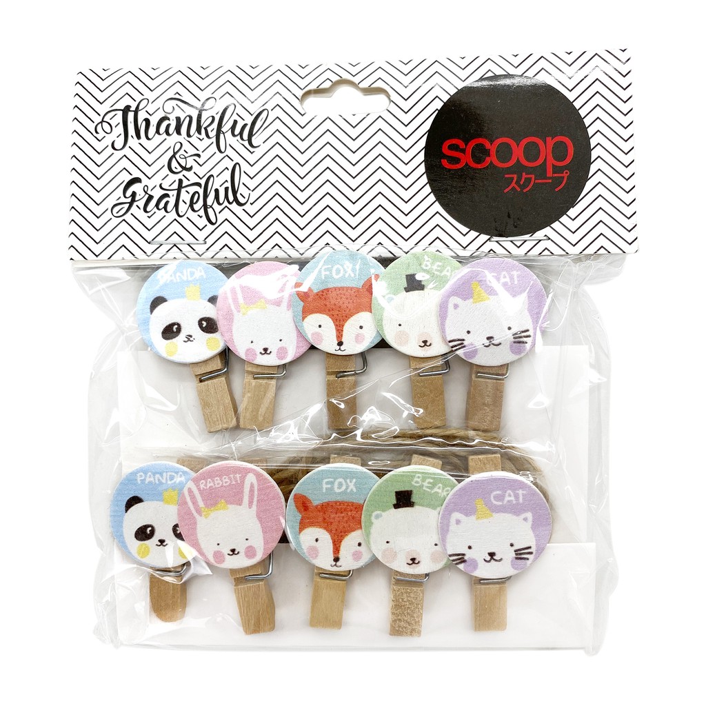 

Scoop Jepit Kayu / Wooden Clip Animal 54561001