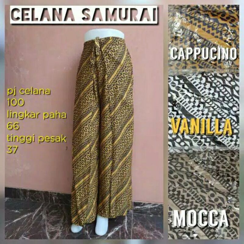CELANA JUMBO BALI SAMURAI KULOT