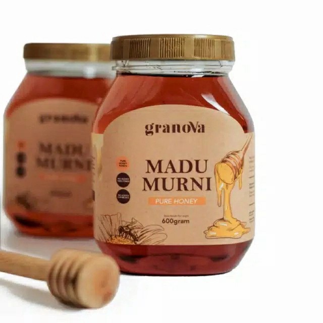 

(BISA COD) Madu Murni Pure Honey Granova 600 gr (460ml)