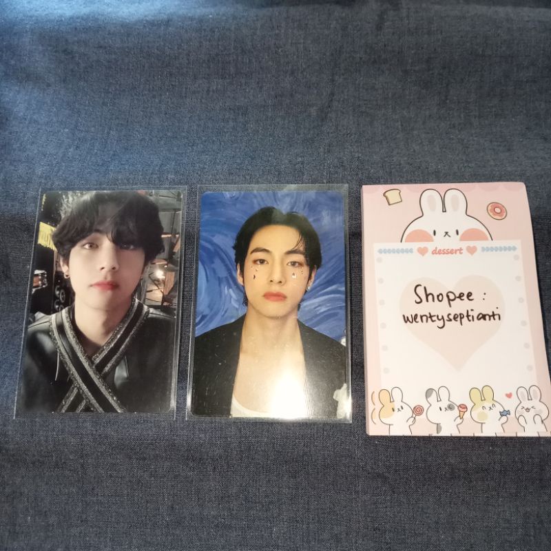 pc photocard tae taehyung clue route mots one photobook