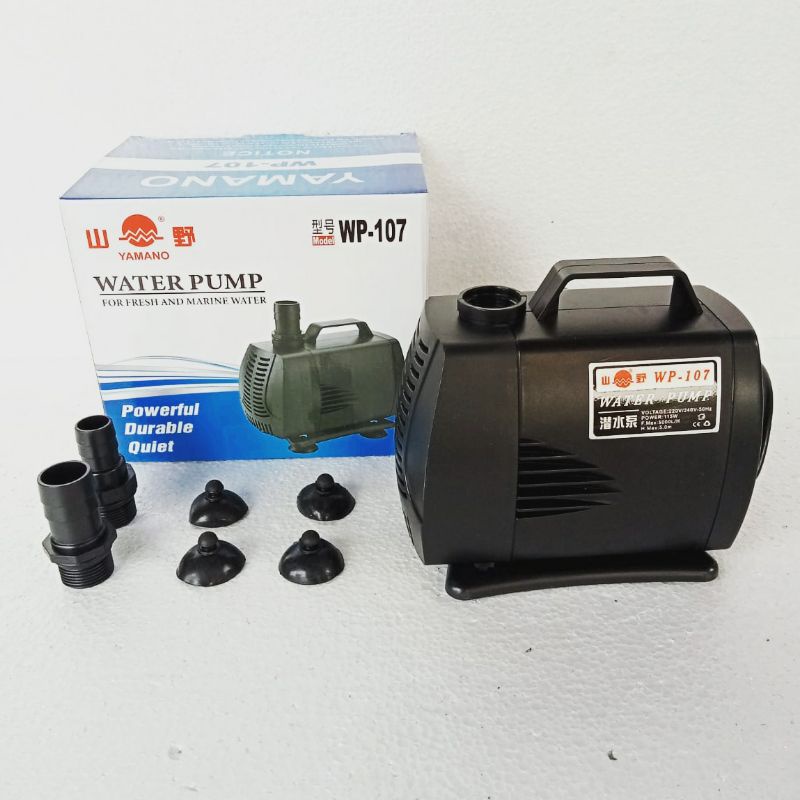 mesin pompa filter YAMANO WP 107 submersible water pump ph 5000 sd 5500 lph  kolam aquarium hidroponik