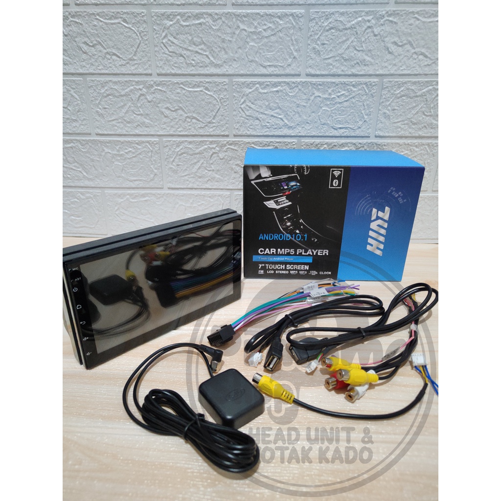headunit audio mobil 2din double din android 7inch 1/16 2/16 HINZ