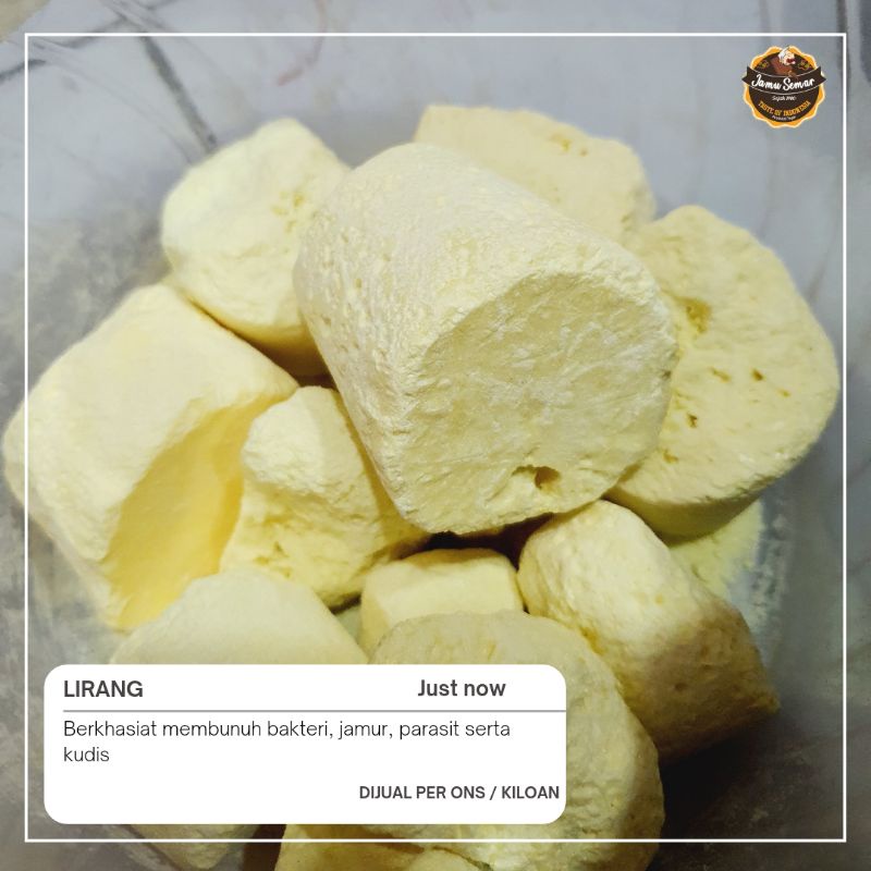 Lirang obat gatal2 sakit kulit / Belerang 250gr