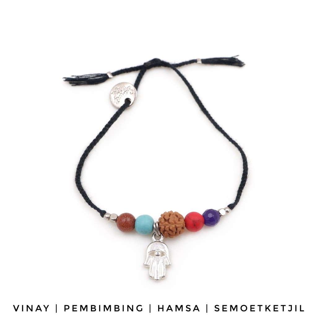 

Semoet Ketjil Gelang Bohemian Vinay Hamsa Agate