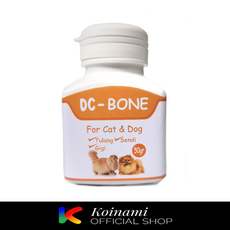 DC BONE VITAMIN TULANG KUCING ANJING / CALCIUM / kalsium /BTM