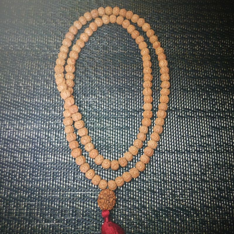 

Rudraksha japa mala 108 polos