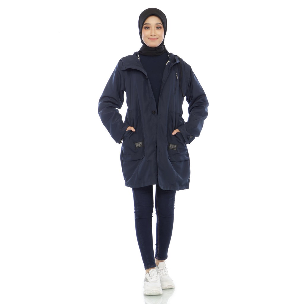 X-Urband Jacket Parka Wanita / Jaket LouwiMuslimah Hijaber hoodie Syari 106