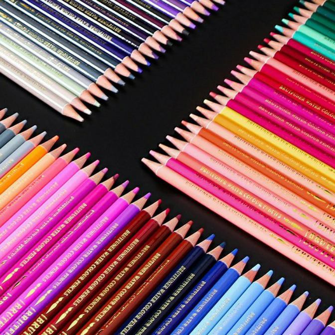 

(PERALATAN MENGGAMBAR) BRUTFUNER 180 COLOR PENCIL - OIL-BASED- PENSIL WARNA TERBARU