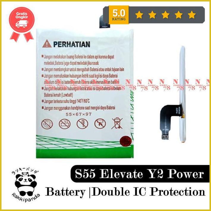 Baterai Evercoss S55 Elevate Y2 Power Double Ic Protection Promo