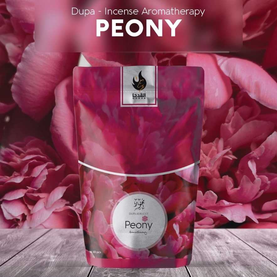 Dupa Kerucut Bukhur Qodha PEONY Buhur Gaharu Qodha Aromaterapi