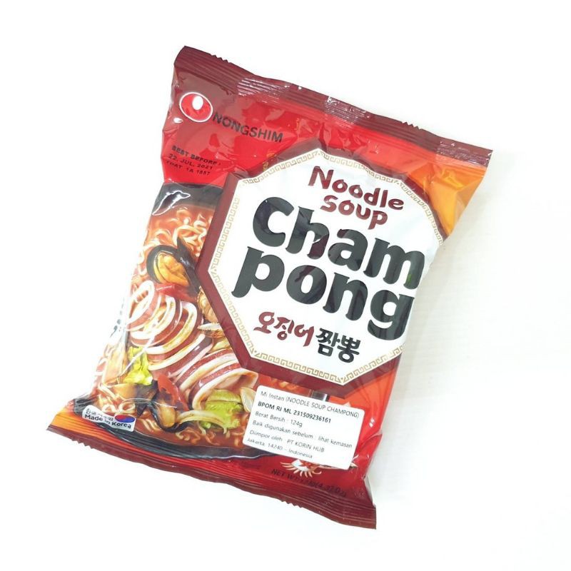 

NONGSHIM Noodle Soup Champong 124gr [ORIGINAL KOREA 100%]
