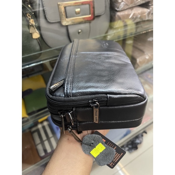 Hand bag kulit Tas Tangan Pria - Wanita Clutch Kulit Asli 2267