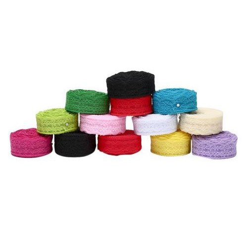 AFRICAN Embroidered Lace Ribbon 20mm (per meter)