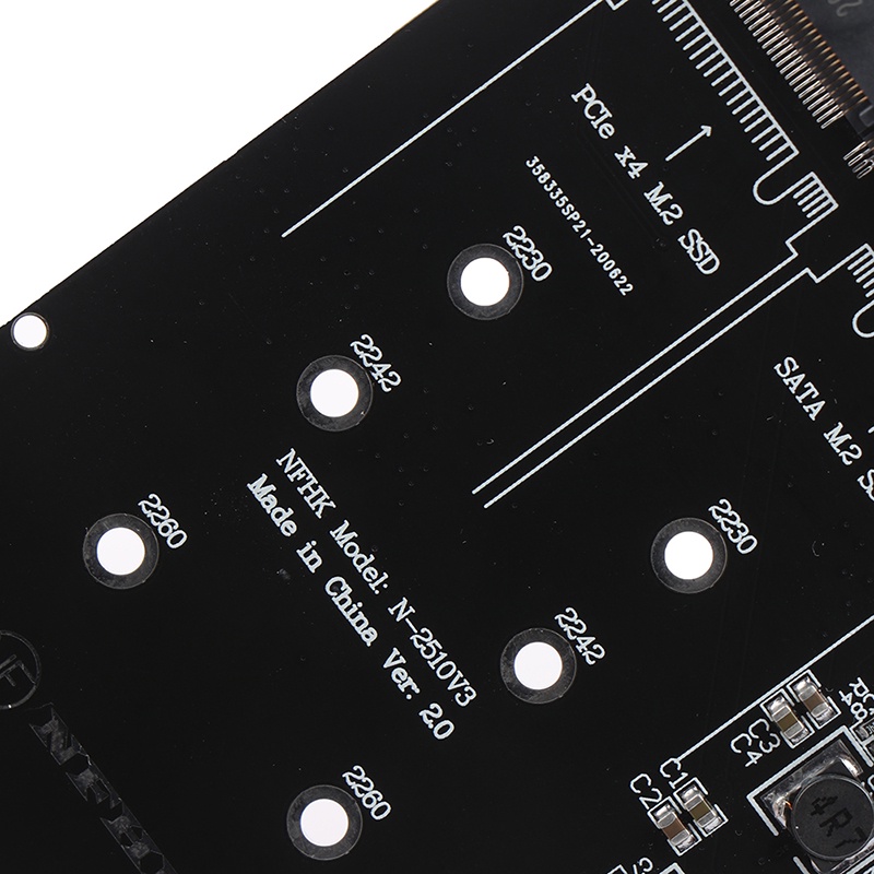 Deid Adapter Konverter SATA M.2 SSD Ke 2.5 &quot;SATA NVMe M.2 NGFF SSD Ke SFF-8639