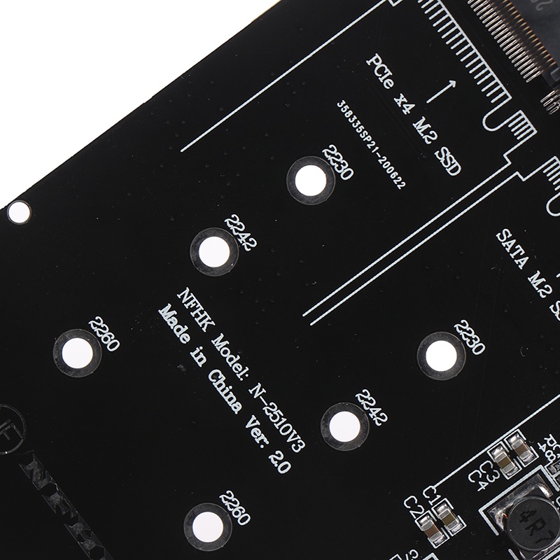 Adapter Konverter SATA M.2 SSD Ke 2.5 &quot;SATA NVMe M.2 NGFF SSD Ke