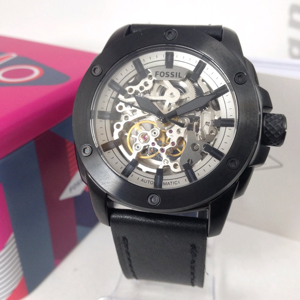 Jam Tangan Pria F055il ME3134 black automatic 50mm Original