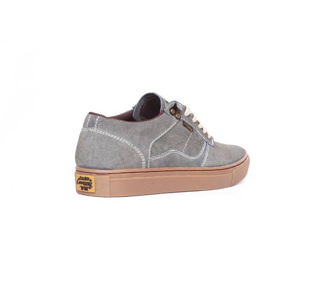 Sepatu Lokal Shoes Local Pride Cevany Gordon Low Cut Grey Gum