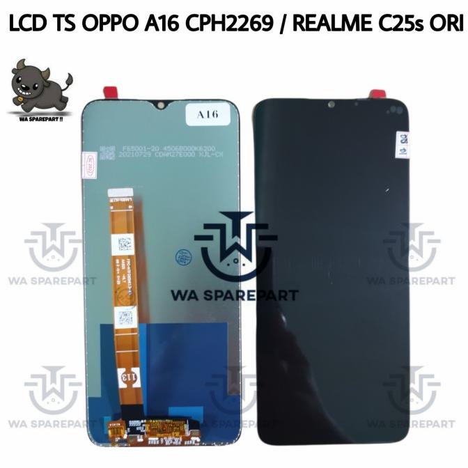 LCD TOUCHSCREEN OPPO A16 CPH2269 CPH 2269 / REALME C25S ORIGINAL