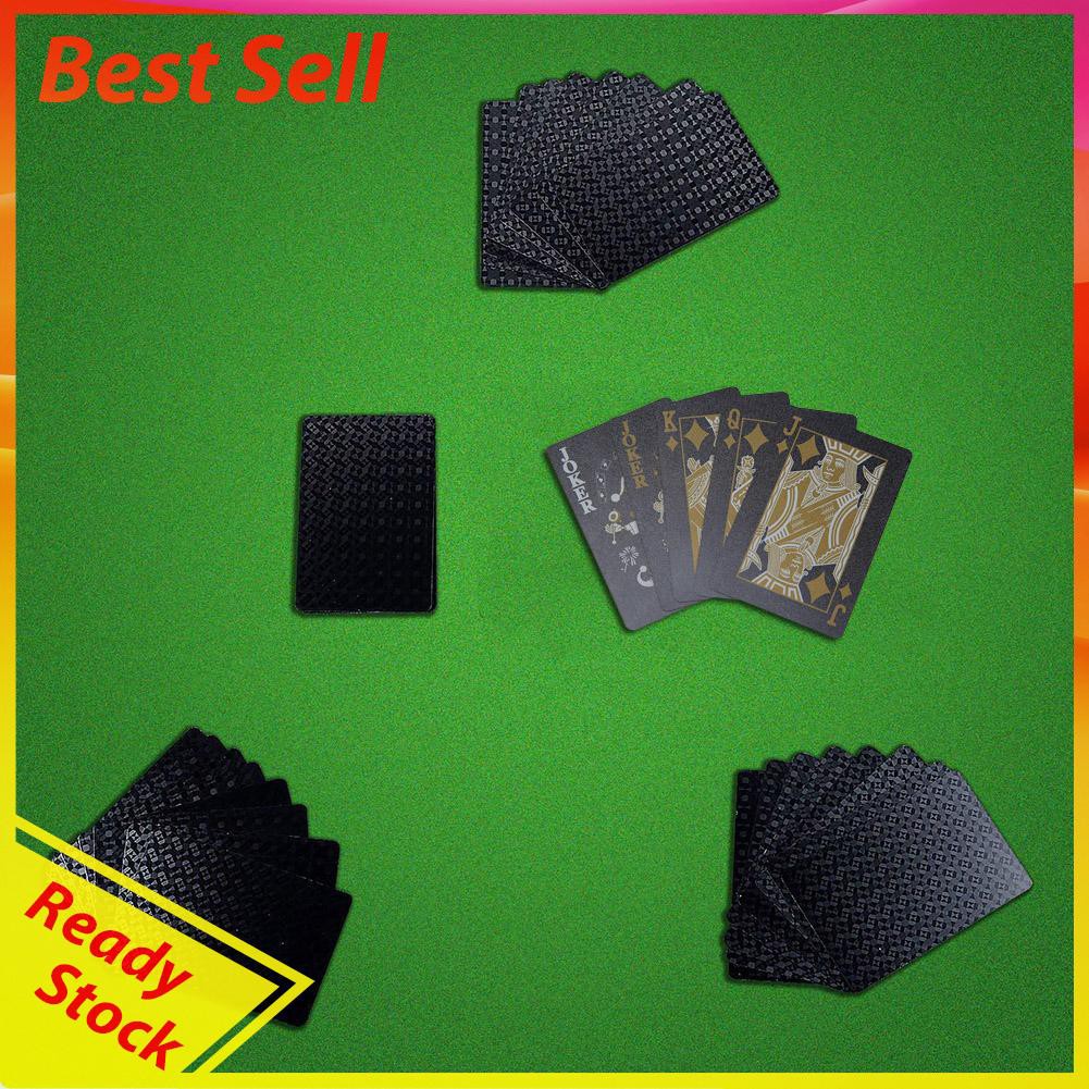 Set Kartu Remi Bahan Plastik Pvc Anti Air Untuk Trik Sulap